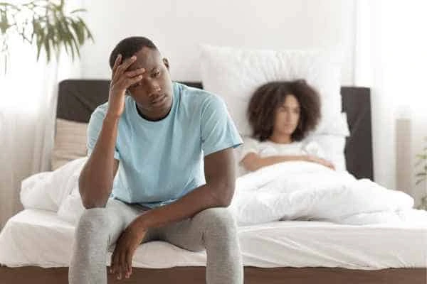 Man upset about ED symptoms Kensington and Chelsea